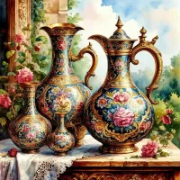 Пазл Кувшины