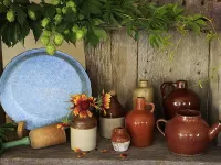 Пазл Кувшины и хмель