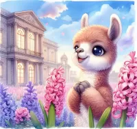 Пазл Лама 