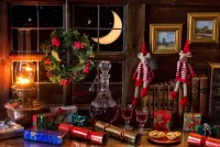 Пазл Лампа и луна