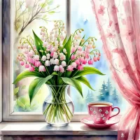 Пазл Ландыши