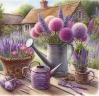 Пазл Лаванда