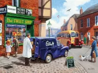 Пазл Лавка сладостей