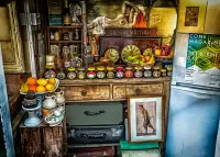 Пазл Лавочка в Бристоле