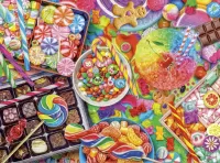 Пазл Леденцы и конфеты