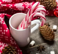 Пазл Леденцы в кружке