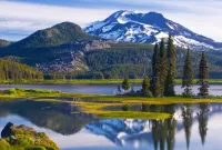 Пазл Лес и горы 