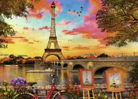 Пазл Les quais de la Seine