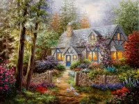 Пазл Лесная дача