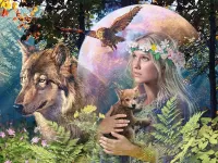 Пазл Лесная фея