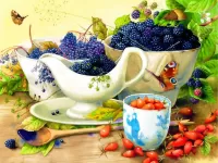 Пазл Лесные ягоды