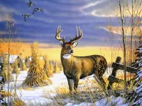 Пазл Лесной красавец