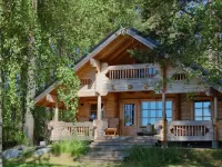 Пазл Лесной домик