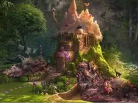 Пазл Лесной домик 