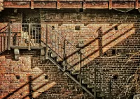 Пазл Лестница и тень