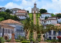 Пазл Лестница к храму