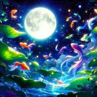 Пазл Летающие рыбки