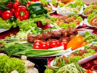 Пазл Шашлык и овощи