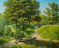 Пазл Летний пейзаж 