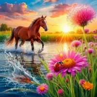 Пазл Летний вечер