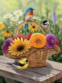 Пазл Летний букет