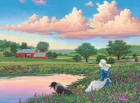 Пазл Летний вечер