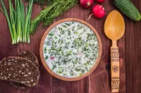 Пазл Летняя окрошка