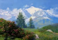 Пазл Лето в горах