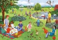 Пазл Летом в парке