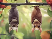 Пазл Летучие Мышки