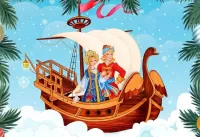 Пазл Летучий корабль