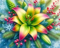 Пазл Лилия 