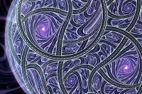 Пазл Лиловый шар