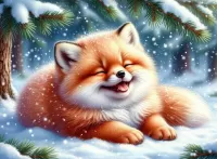 Пазл Лисенок