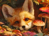 Пазл Лисёнок 