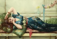 Пазл Лежащая одалиска