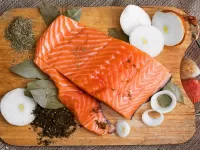 Пазл Лососина