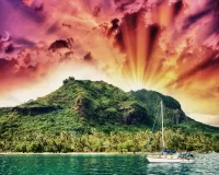 Пазл Лучи солнца