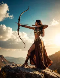 Пазл Лучница