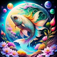 Пазл Лунная рыба