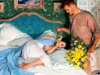 Пазл Любимая спит