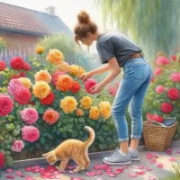 Пазл Любимый сад