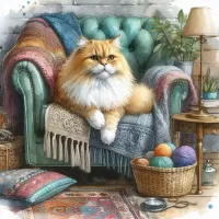 Пазл Любимое кресло