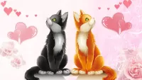 Пазл Любовь и Котики