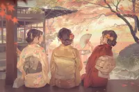 Пазл Любование осенью