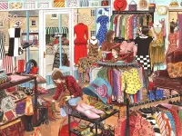 Пазл Магазин одежды