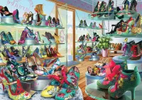 Пазл Магазин туфель