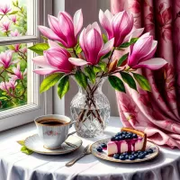 Пазл Магнолия