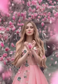 Пазл Магнолия