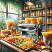 Пазл Макароны